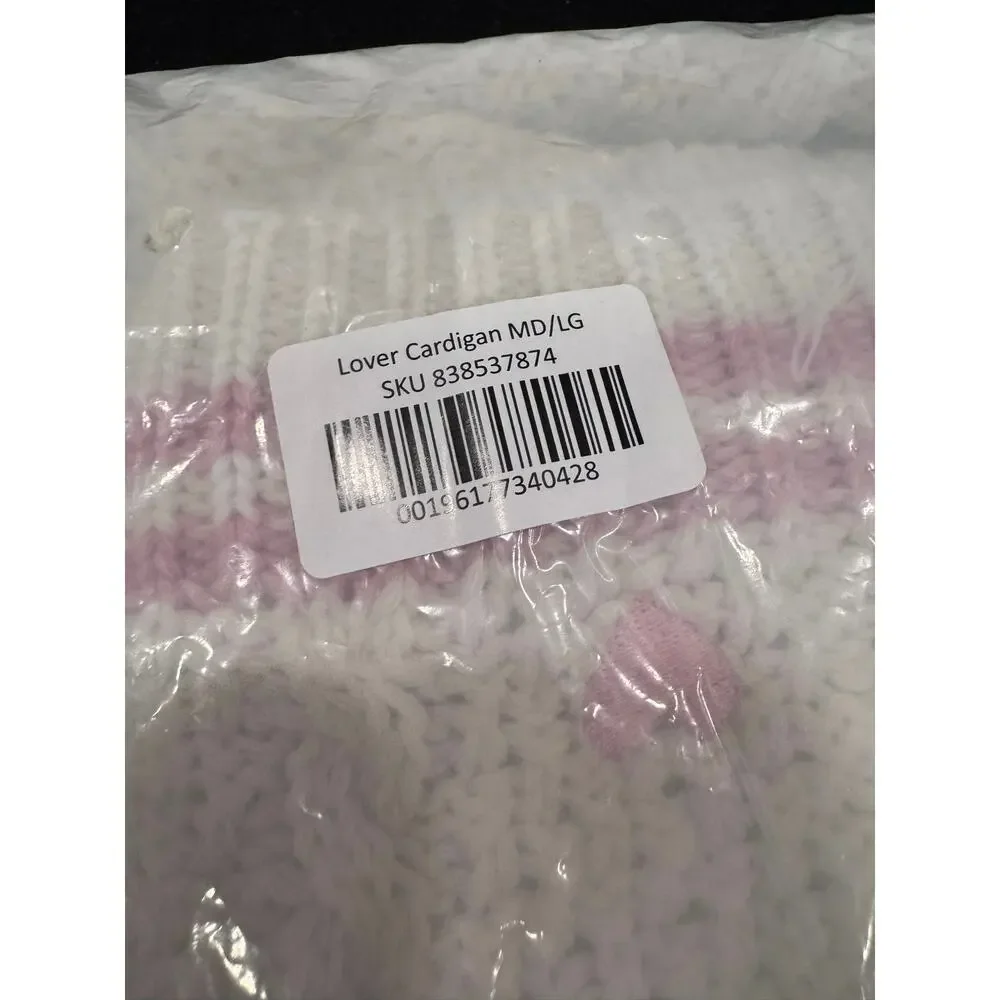 Taylor Swift Lover Cardigan, NEW, Size M/L - Picture 3 of 3